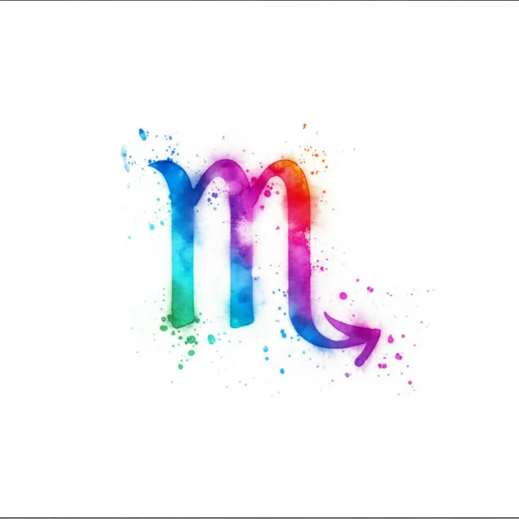 Watercolor Scorpio Tattoo Design for Zodiac Lovers Watercolor Scorpio Tattoo Design for Zodiac Lovers