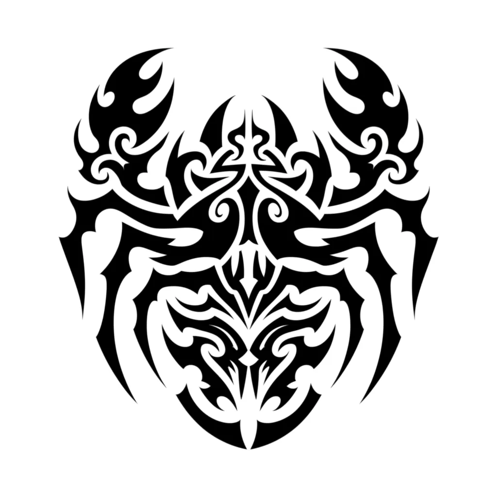 Tribal Warrior Tattoo Design for Strength and Protection Tribal Warrior Tattoo Design for Strength and Protection