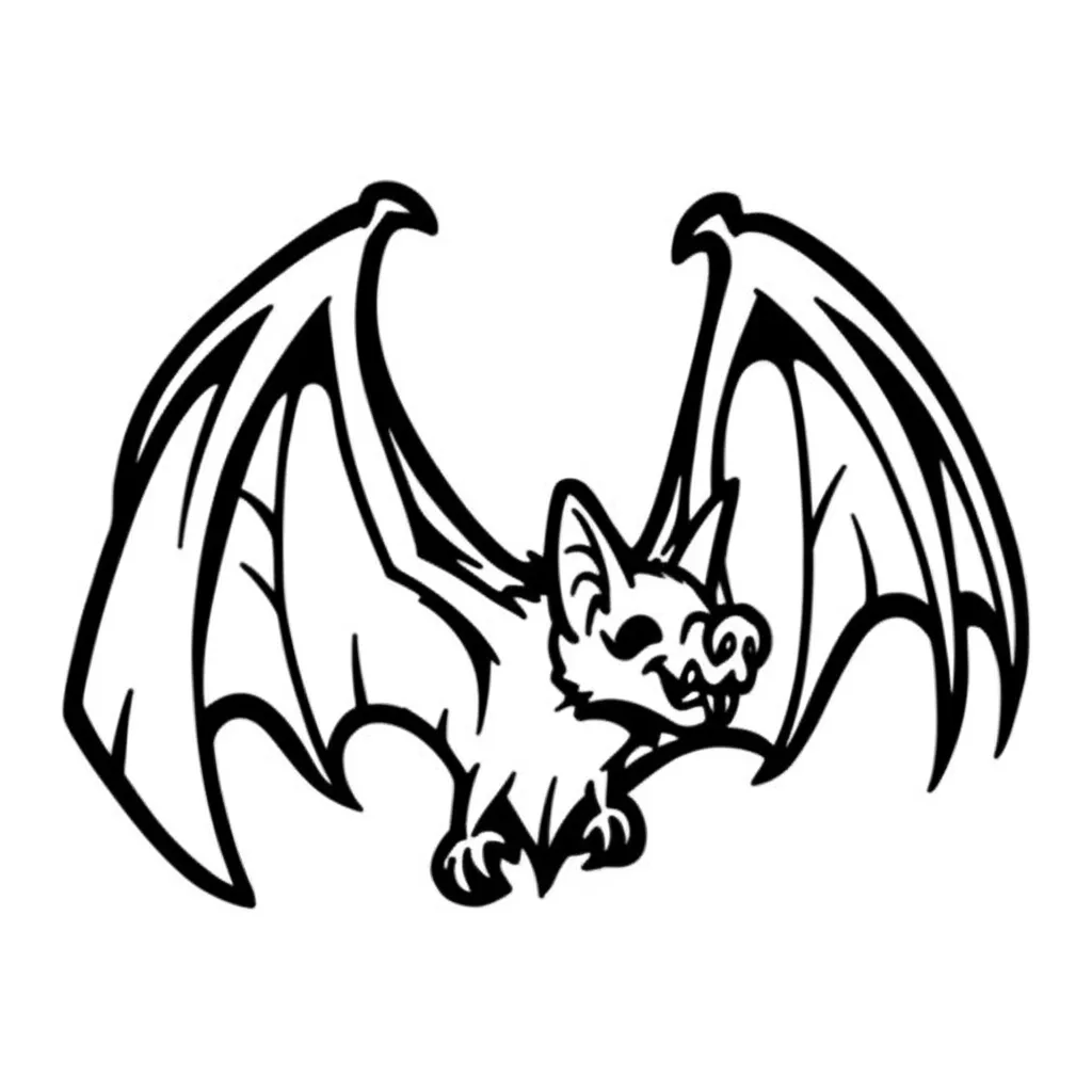 Graffiti Bat Tattoo Design Graffiti Bat Tattoo Design