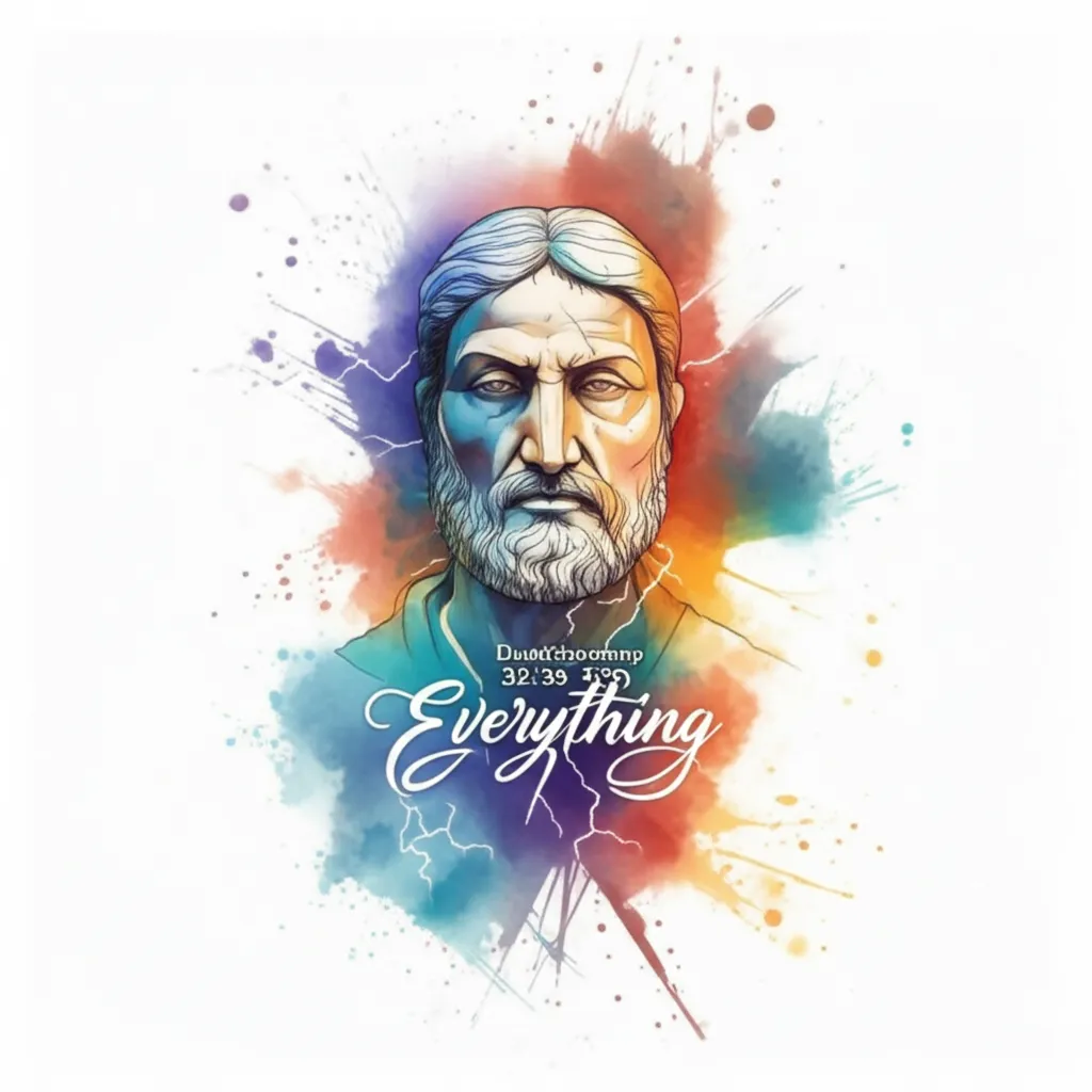 Deuteronomy 32:39 Tattoo: Watercolor Bible Verse with Lightning