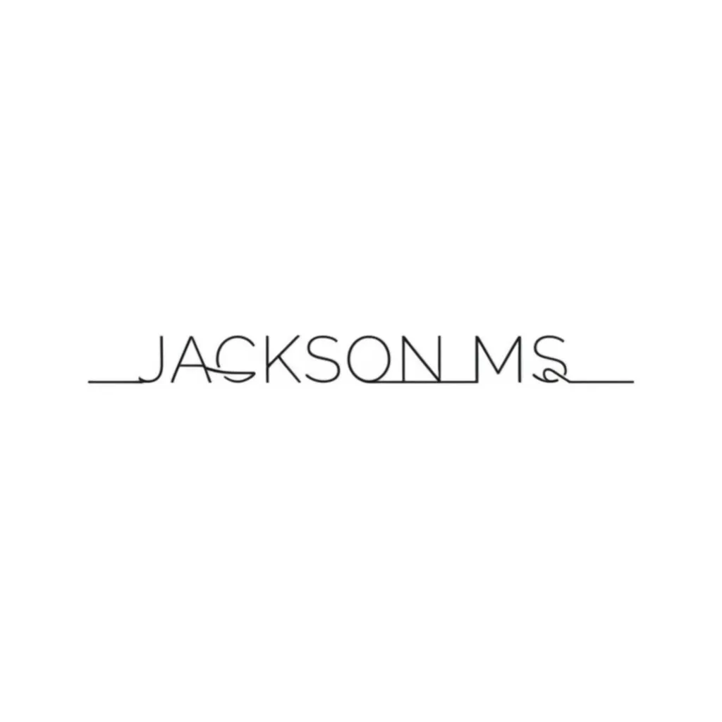 Minimalist Jackson MS Memory Tattoo Design