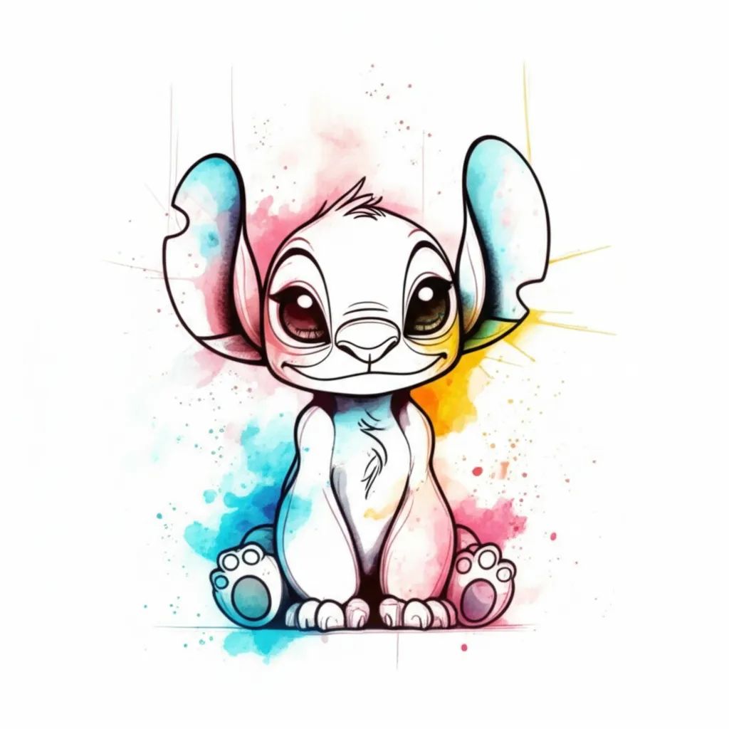 Watercolor Stitch Tattoo Design Inspired by Simba and Proverbs 31
