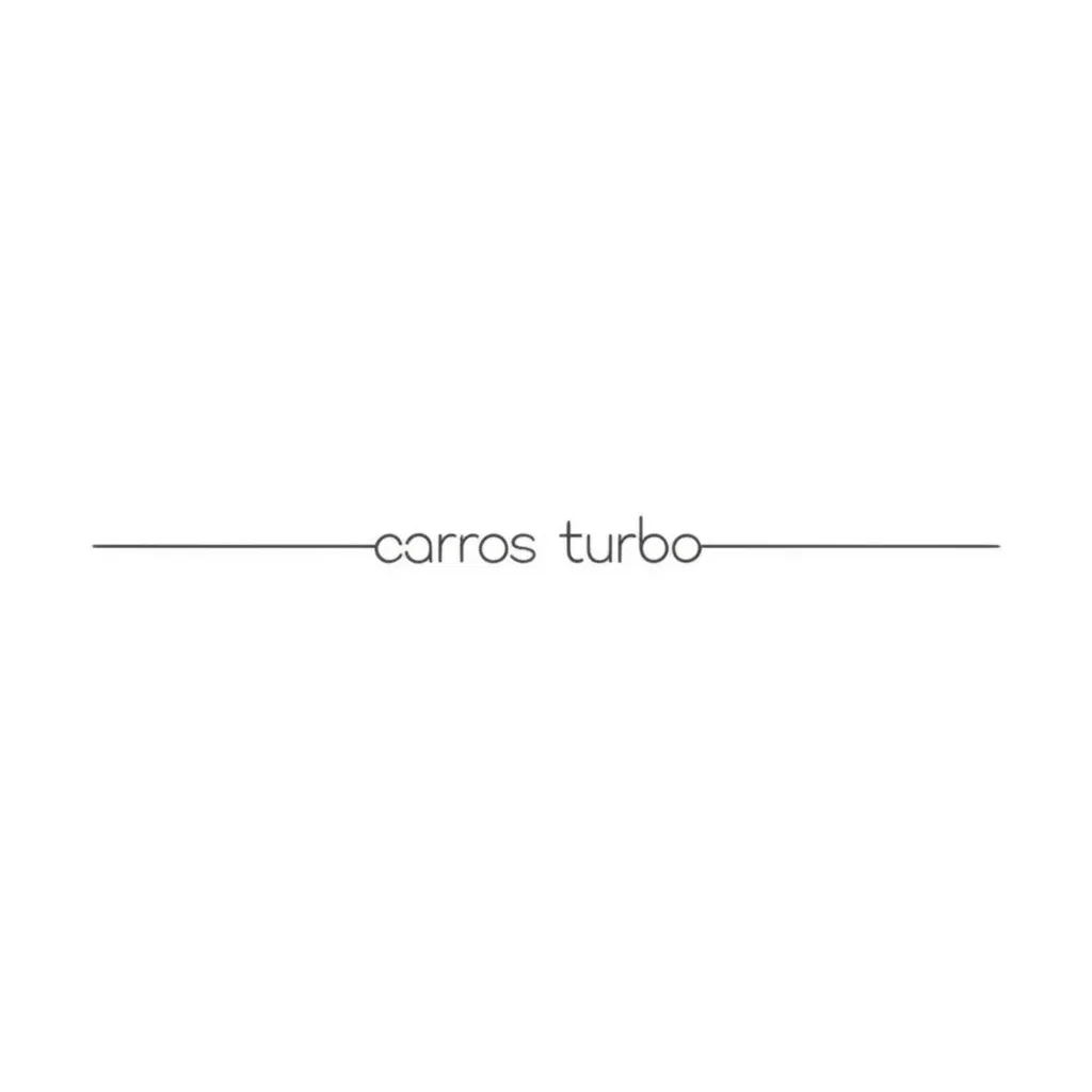 Minimalist Carros Turbo Tattoo Design