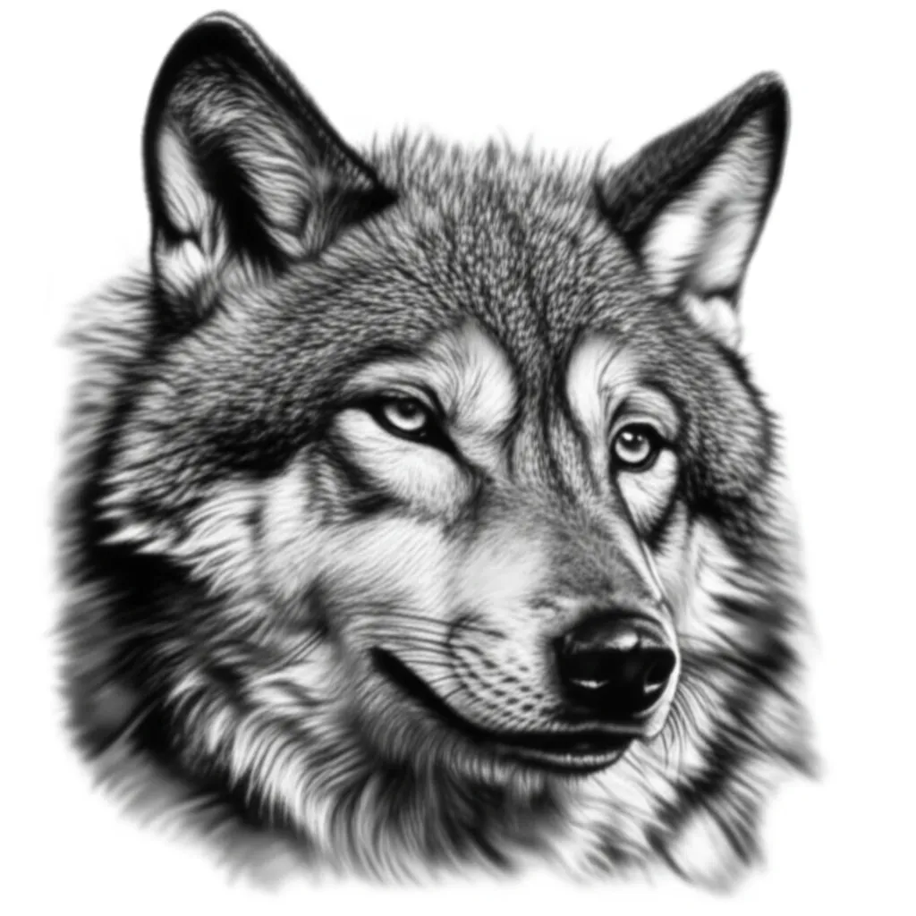 Realistic Wolf Tattoo Design: Symbolism and Placement Ideas Realistic Wolf Tattoo Design: Symbolism and Placement Ideas