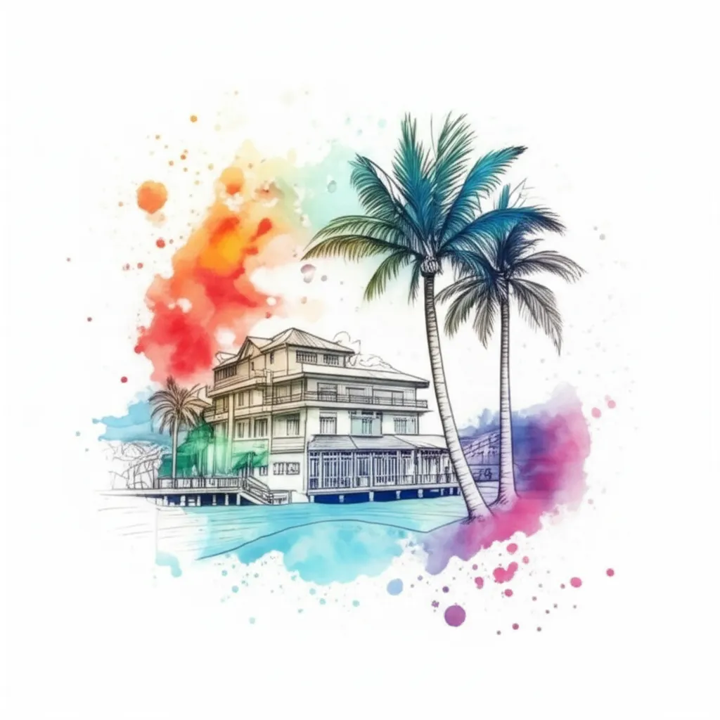 West Palm Beach Watercolor Tattoo Idea West Palm Beach Watercolor Tattoo Idea