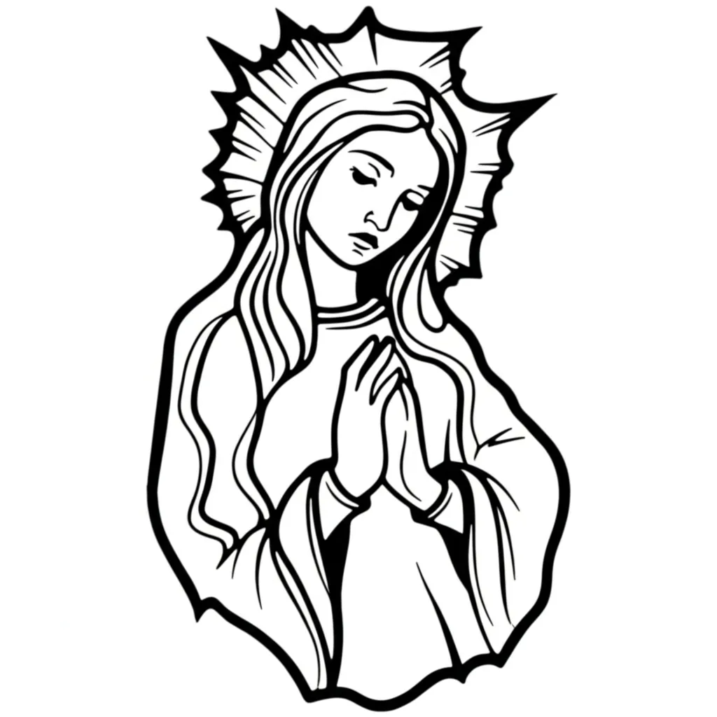 Guadalupe Graffiti Tattoo Design: Meaning and Ideas