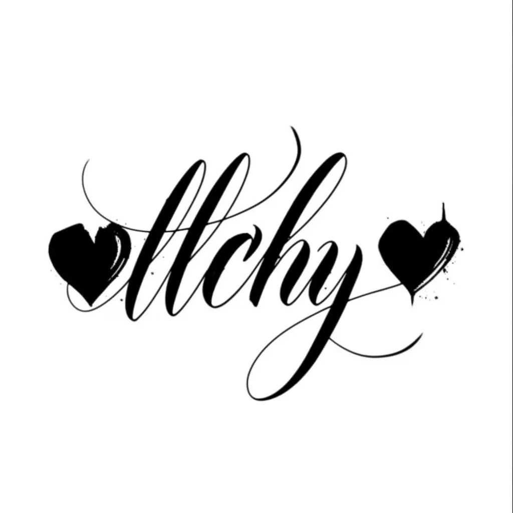 💕LLCHY💕 Calligraphy Tattoo Design 💕LLCHY💕 Calligraphy Tattoo Design