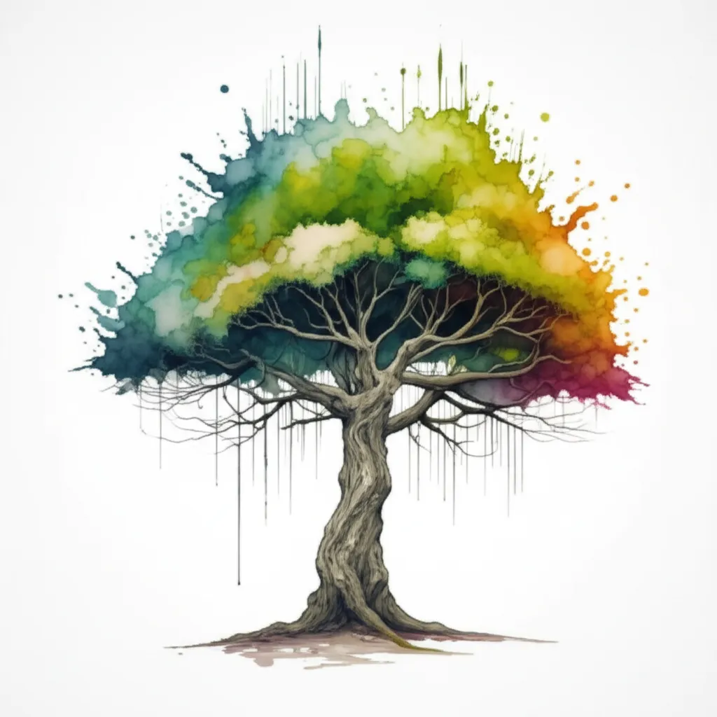 Watercolor Poison Tree Tattoo Design Watercolor Poison Tree Tattoo Design