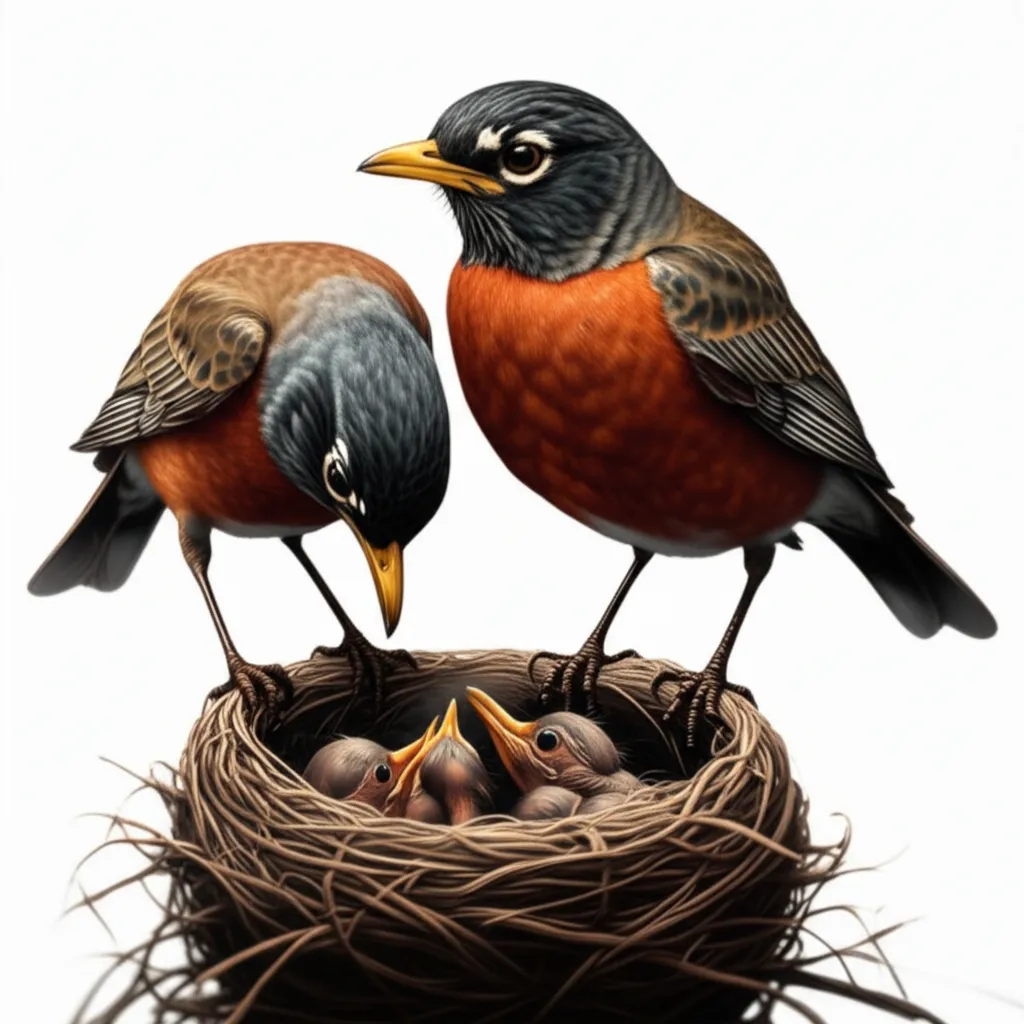 Hyperrealism Robin Tattoo: A Touching Memorial Design Hyperrealism Robin Tattoo: A Touching Memorial Design