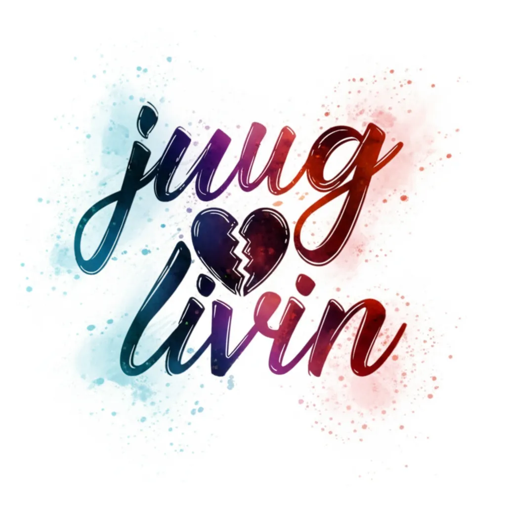 Juug on Top Livin on the Bottom Watercolor Tattoo Design Juug on Top Livin on the Bottom Watercolor Tattoo Design