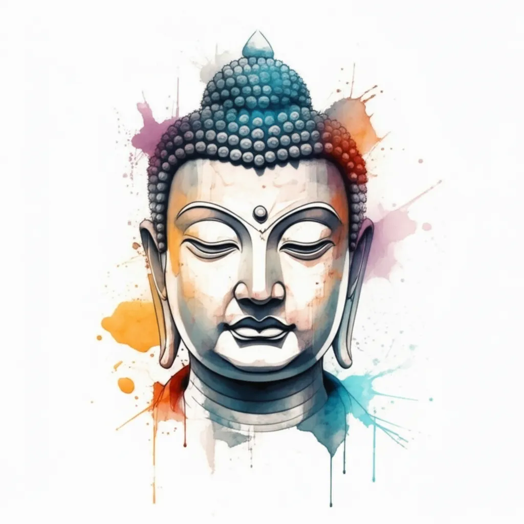 Watercolor Buddha Tattoo: Hustle, Smoke, and Enlightenment Watercolor Buddha Tattoo: Hustle, Smoke, and Enlightenment