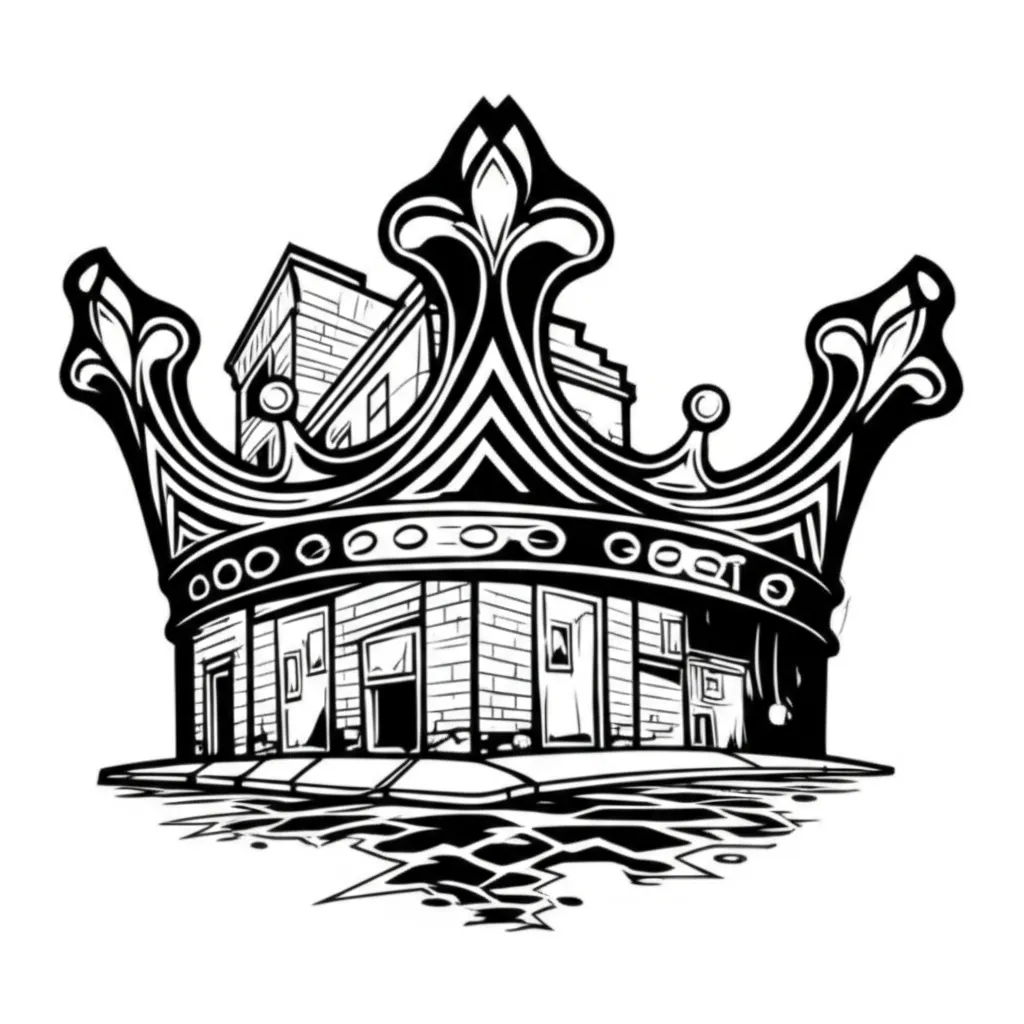 Graffiti Style Queen Tattoo Design